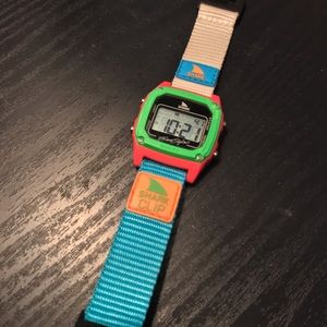 LIKE NEW Retro FreeStyle Watch Pink, Blue, Green